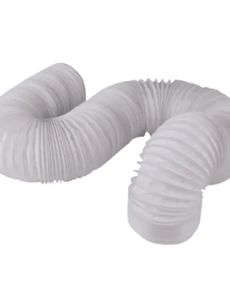 Gaine souple tissus de verre enduit PVC - Blanc M1