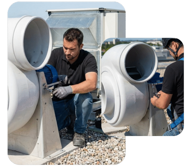 comelec installation ventilation laboratoire